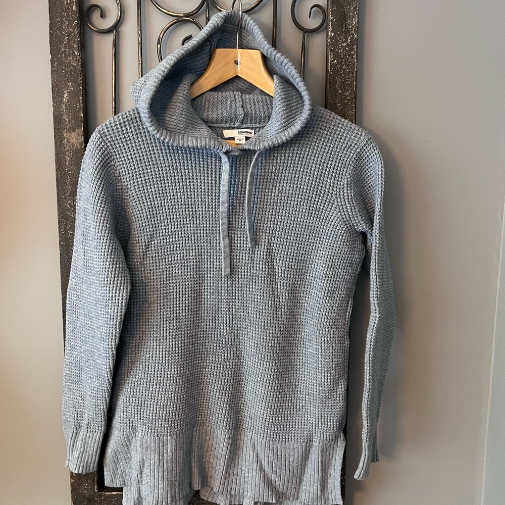 Sonoma Soft Blue Knit Sweater